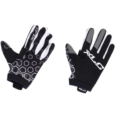 Rękawiczki XLC CG-L14 czarno-białe