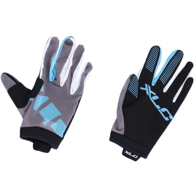 Rękawiczki XLC CG-L14 szaro-niebieskie