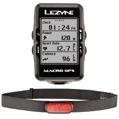 Lezyne Macro GPS HR Loaded Licznik rowerowy