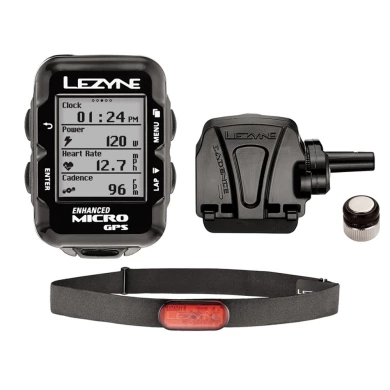 Lezyne Micro GPS HRSC Loaded Licznik rowerowy