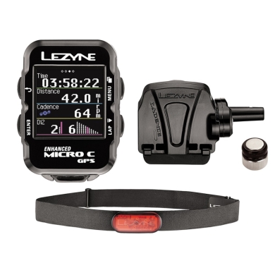 Lezyne Micro Color GPS HRSC Loaded Licznik rowerowy