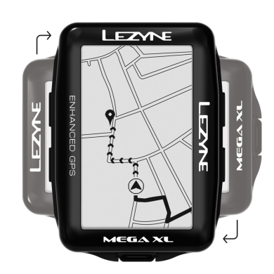 Nawigacja rowerowa Lezyne Mega XL GPS