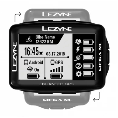 Nawigacja rowerowa Lezyne Mega XL GPS Smart Loaded