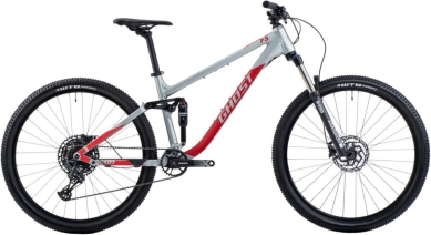 Rower MTB Ghost Kato FS Base AL 29 srebrno-czerwony