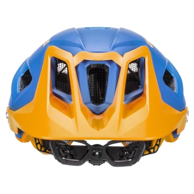 Kask rowerowy Uvex Quatro Integrale niebiesko-żółty