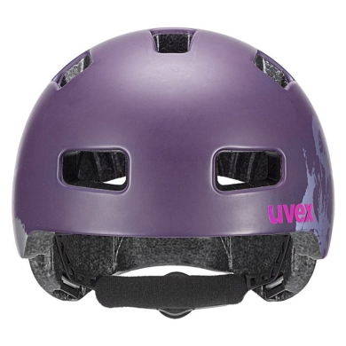 Kask rowerowy orzech Uvex HLMT 4 CC hearts fioletowy