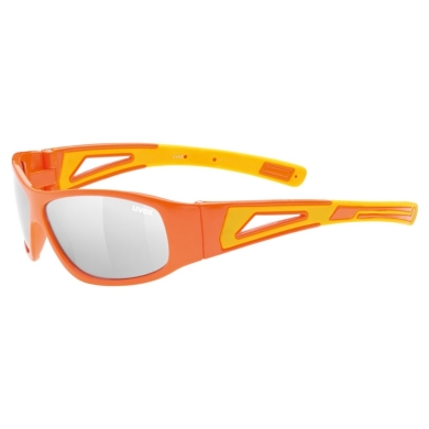 Okulary rowerowe dziecięce Uvex Sportstyle 509 pomarańczowe