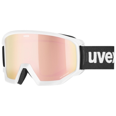 Gogle narciarskie Uvex Athletic CV biało-żółte