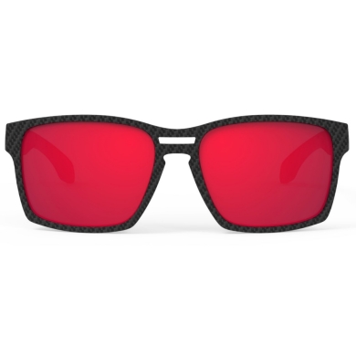 Okulary Rudy Project Spinair 57 RP Optics czarno-czerwone