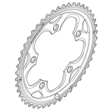 Tarcza mechanizmu korbowego Shimano FC-CX70