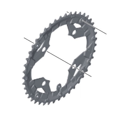 Tarcza mechanizmu korbowego Shimano Acera FC-T3010