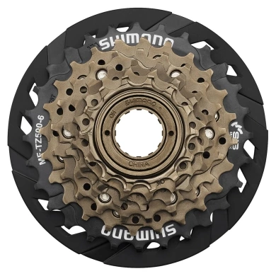 Wolnobieg z osłoną Shimano Tourney MF-TZ500 6rz. 14-28T