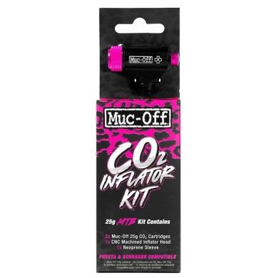 Pompka na naboje CO2 Muc-Off MTB Inflator Kit 25g