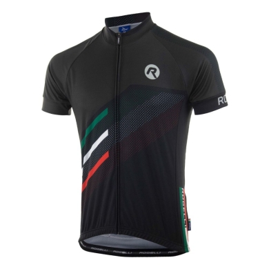 Koszulka rowerowa Rogelli Team 2.0 czarna