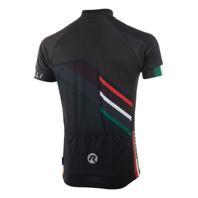 Koszulka rowerowa Rogelli Team 2.0 czarna