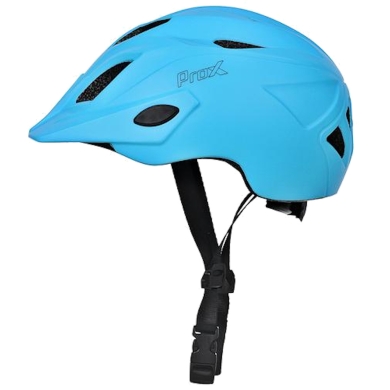 Kask rowerowy ProX Flash LED jasnoniebieski