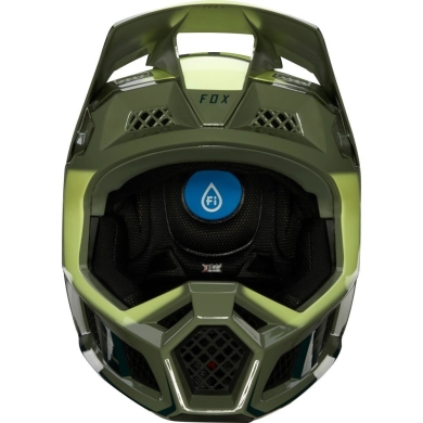 Kask rowerowy Fullface Fox Rampage Pro Carbon MIPS zielony