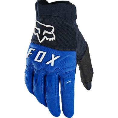 Fox Dirtpaw Rękawiczki długie MTB Niebieskie