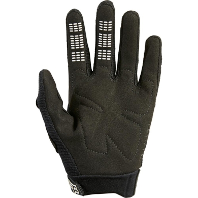 Fox Dirtpaw Junior Rękawiczki długie MTB Czarno białe