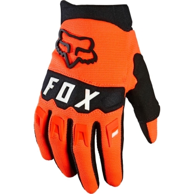 Rękawiczki młodzieżowe Fox Junior Dirtpaw pomarańczowe