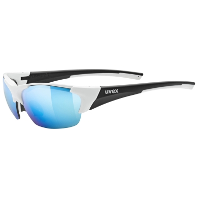 Okulary Uvex Blaze III 2.0 biało-czarne + wymienne szkła