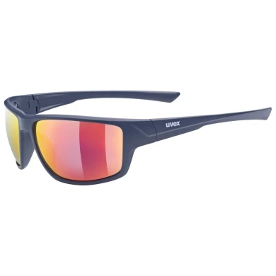 Okulary rowerowe Uvex Sportstyle 230 niebiesko-czerwone