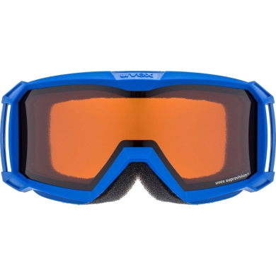 Uvex Flizz LG Gogle narciarskie junior dziecięce inkblue lasergold clear