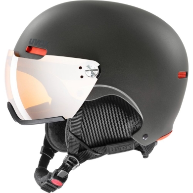 Kask narciarski snowboardowy Uvex Hlmt 500 czarny