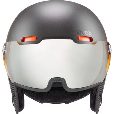 Kask narciarski snowboardowy Uvex Hlmt 500 czarny