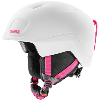 Kask narciarski Uvex Heyya Pro biało-różowy