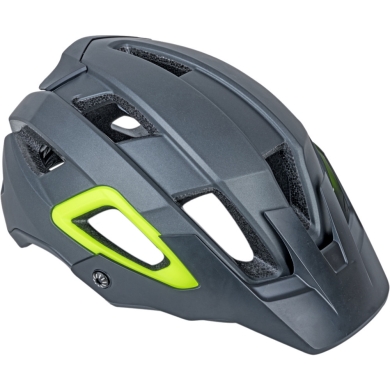 Kask rowerowy Author Trail X9 szaro-żółty