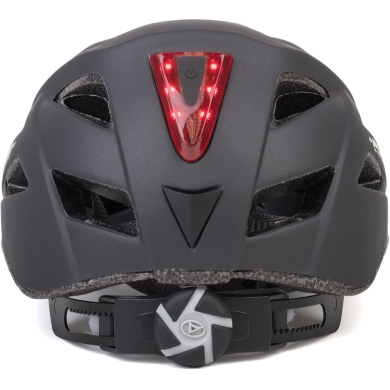 Kask rowerowy Author Pulse LED X8 szary