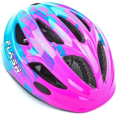 Kask rowerowy Author Flash X8 różowo-niebieski