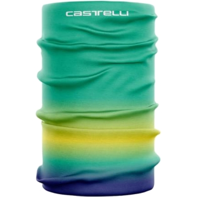 Komin damski Castelli Light zielono-żółty
