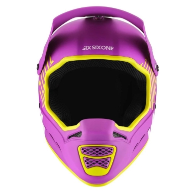 Kask rowerowy Fullface SixSixOne 661 Reset fioletowy