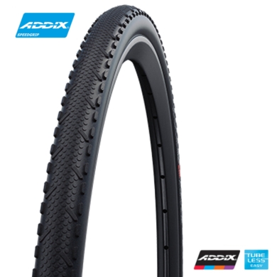 Schwalbe X-One Speed 28x1.30 Addix Speedgrip SG TL-E Opona zwijana