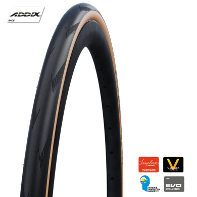 Opona zwijana Schwalbe Pro One 700c Addix Race VG Transparent