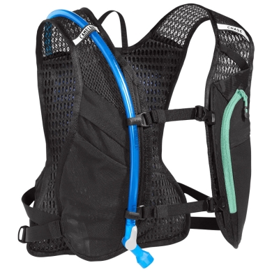 Kamizelka z bukłakiem damska Camelbak Chase Bike Vest czarno-miętowa