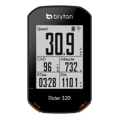 Nawigacja rowerowa Bryton Rider 320T HRM + CAD