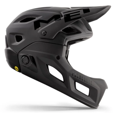 Kask rowerowy Fullface MET Parachute MCR MIPS czarny