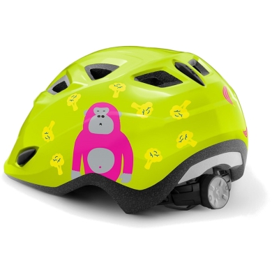 Kask rowerowy MET Elfo II limonkowy