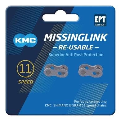 Spinka KMC 11R EPT srebrna