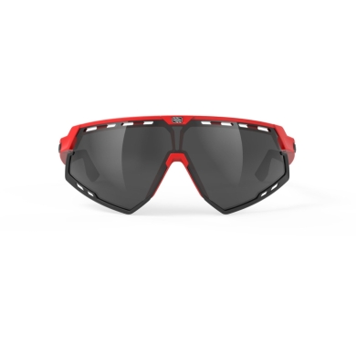 Okulary rowerowe Rudy Project Defender czarno-czerwone