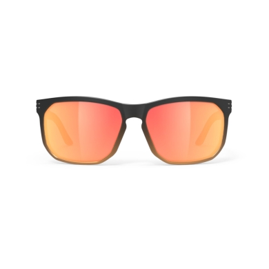 Okulary Rudy Project Soundrise czarno-pomarańczowe