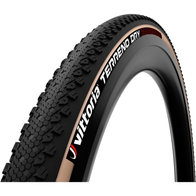 Opona zwijana Vittoria Terreno Dry Gravel G2.0 700c czarno-beżowa