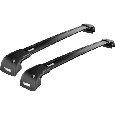 Bagażnik dachowy Thule WingBar Edge BMW 1-Series 3-dr Hatchback 2007-2011 fabryczne punkty czarny