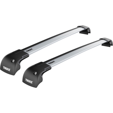 Bagażnik dachowy Thule WingBar Edge BMW 1-Series 5-dr Hatchback 2012-2019 fabryczne punkty srebrny