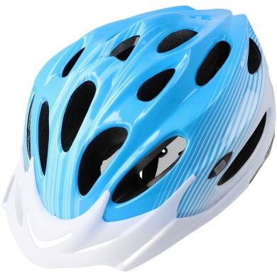 Kask rowerowy Merida B Skin Regular niebiesko-biały