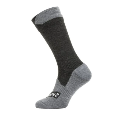 Skarpety wodoodporne SealSkinz All Weather Mid czarne