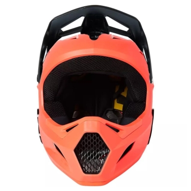 Kask rowerowy Fullface Fox Rampage MIPS pomarańczowy